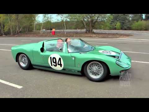 Ford GT40 roadster prototype test