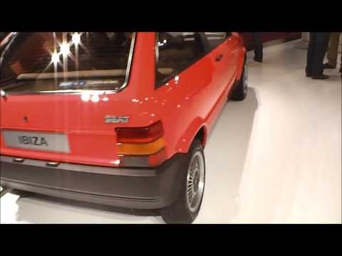 Beautiful Seat Ibiza 1.5 GLX from 1984 at the Vienna Autoshow 2014 (in HD!)