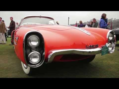 1955 Lincoln Indianapolis Boano Coupe - Up Close @ Pebble Beach - CAR and DRIVER