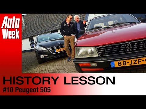 Geschiedenisles - Peugeot 505