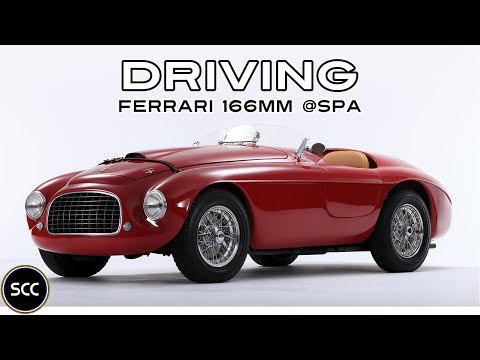 FERRARI 166 MM | 166MM Barchetta Touring - 0052M &amp; 0264M - V12 engine sound in top gear | SCC TV