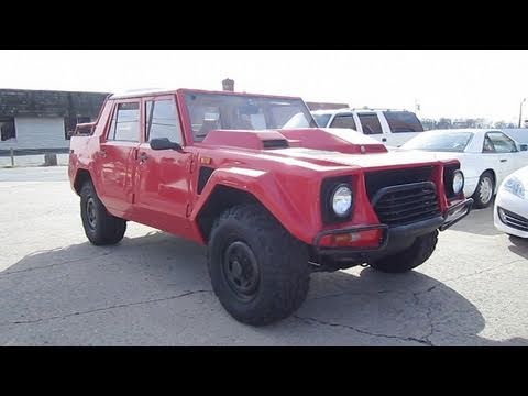 1988 Lamborghini LM002 (LMA) Start Up, Exhaust, and In Depth Tour