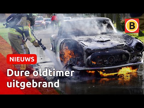 Peperdure Maserati vliegt in brand | Omroep Brabant