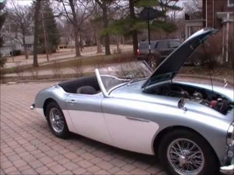 1957 Austin Healey 100/6 Convertible Review Video