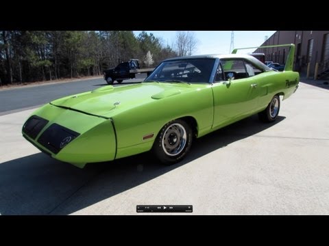 1970 Plymouth Road Runner Superbird Start Up, Exhaust, and In Depth Review