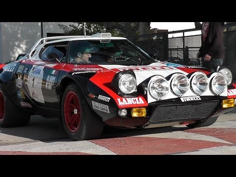 1978 Lancia Stratos HF Rally car Sound