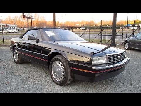 1992 Cadillac Allante Start Up, Exhaust, and In Depth Tour