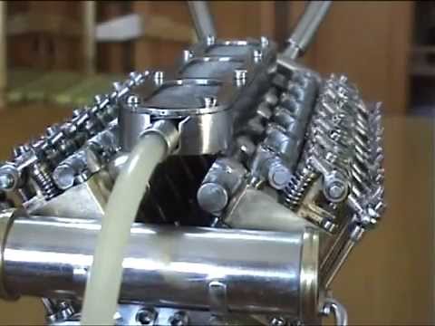 Handmade V12 Engine
