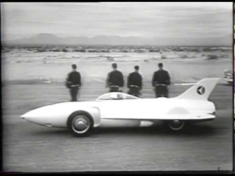 Fast Prototype Race Car GM Firebird I (History&#039;s Playlist)-Invention