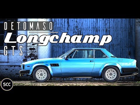 DE TOMASO LONGCHAMP GTS 1989 - Test drive in top gear - DeTomaso V8 Engine sound | SCC TV
