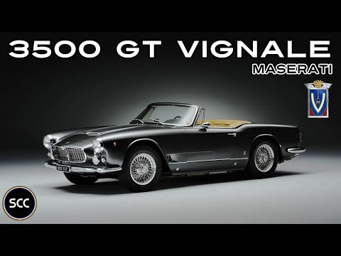 MASERATI 3500GT VIGNALE Spider | 3500 GT 1961 - Modest test drive - Engine sound | SCC TV