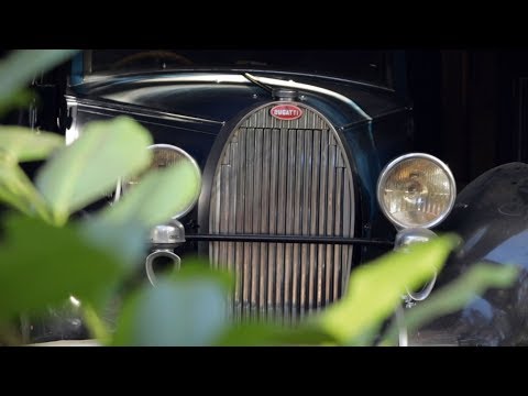 Bugatti sortie de grange