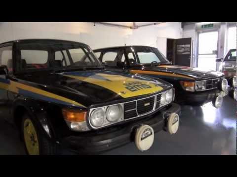 The SAAB 99&#039;s at the SAAB Car Museum