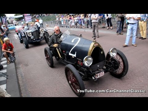 1925 Bugatti Type 13 Brescia drive by + sound!! 1080p HD