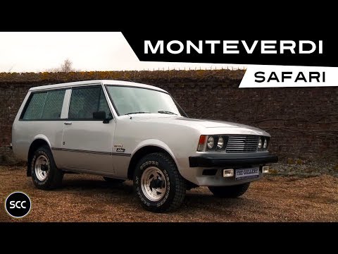 MONTEVERDI SAFARI A 5.7 V8 - Modest test drive - Engine sound | SCC TV