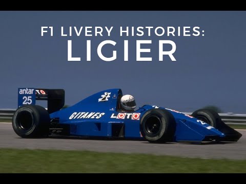 F1 Livery Histories: LIGIER