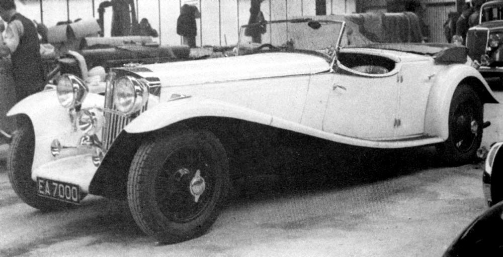 Jensen White Lady