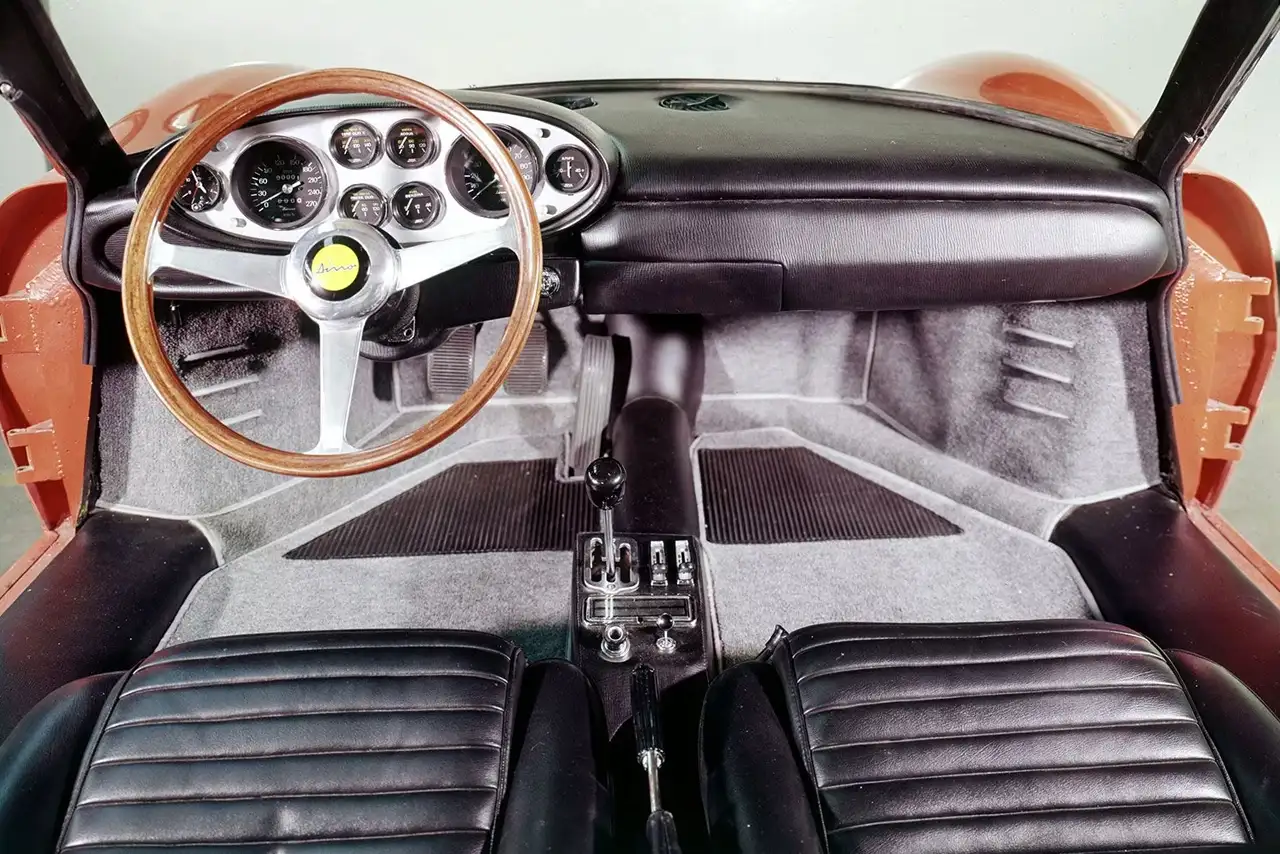 interieur Ferrari Dino 206 GT