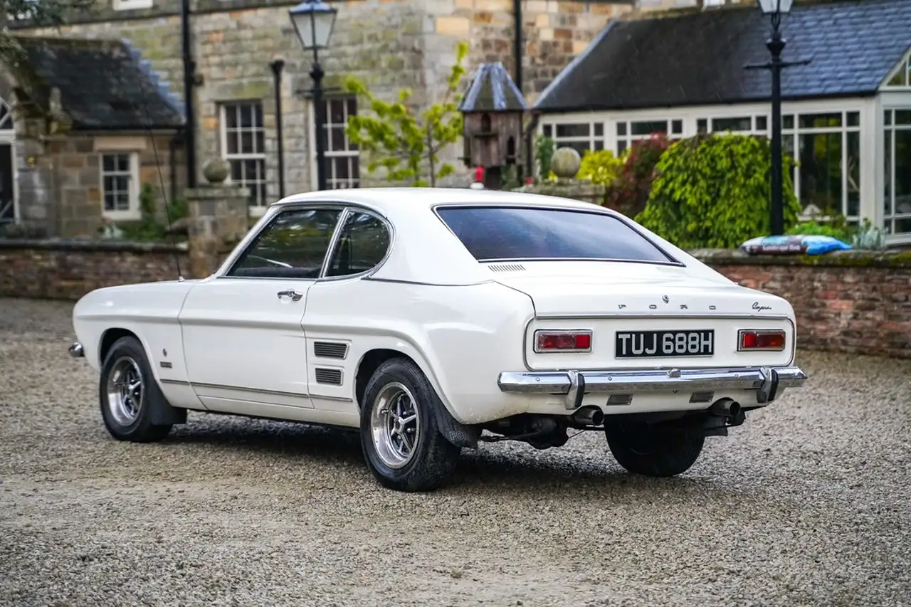 achterzijde Ford Capri Mk1 1970