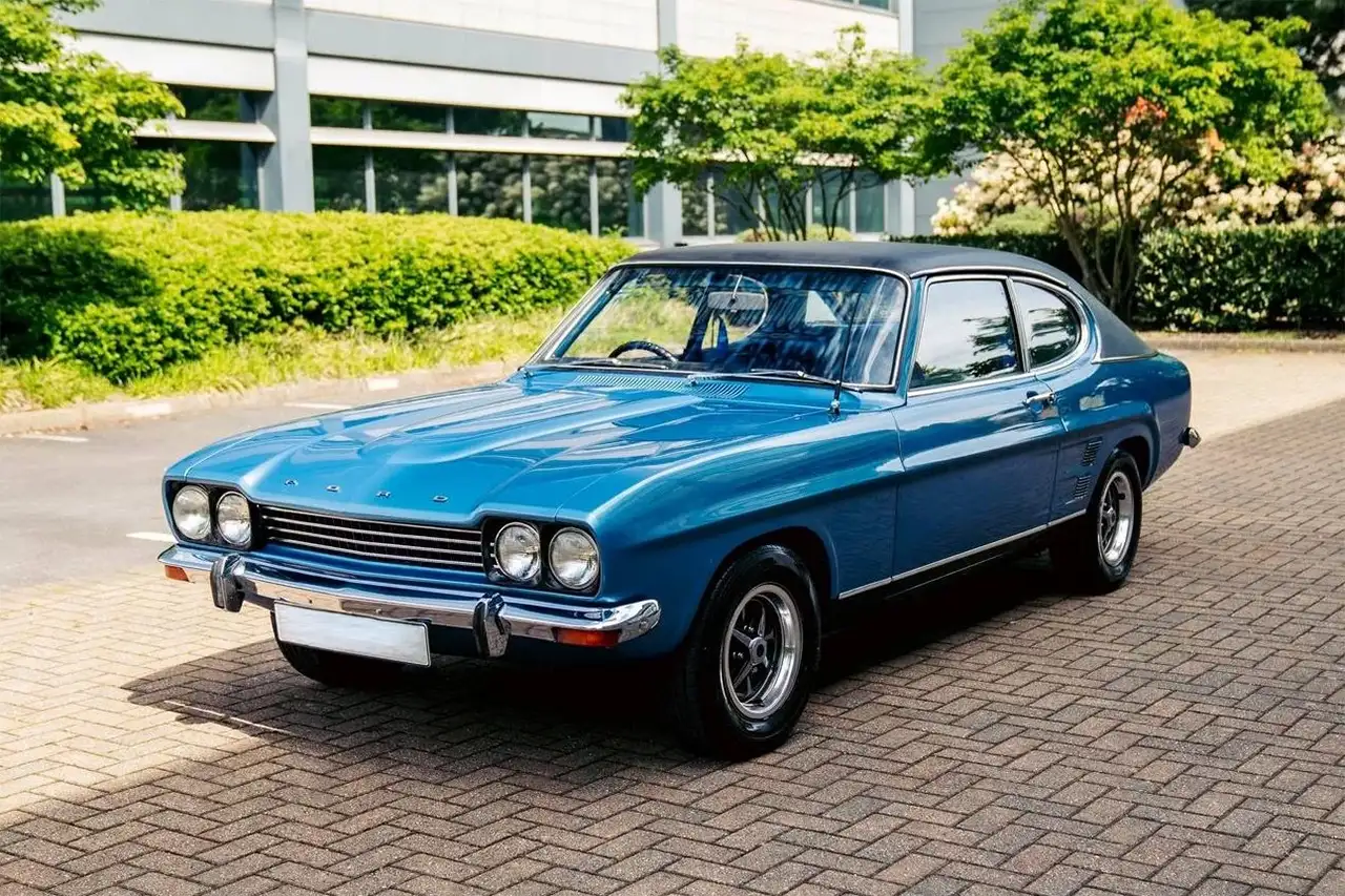 Facelift van de Ford Capri Mk1 1973
