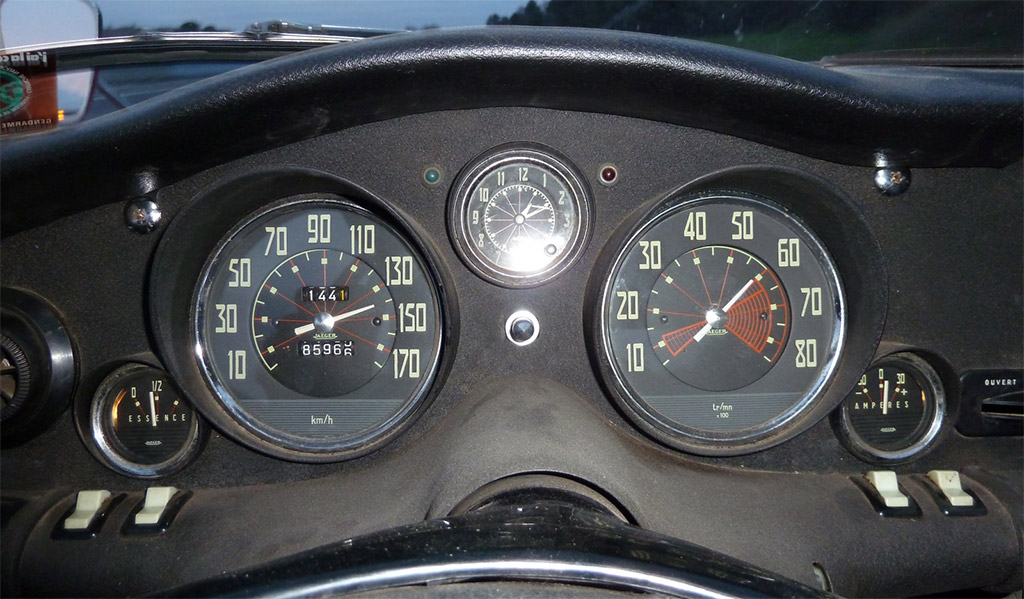 Panhard 24 dials