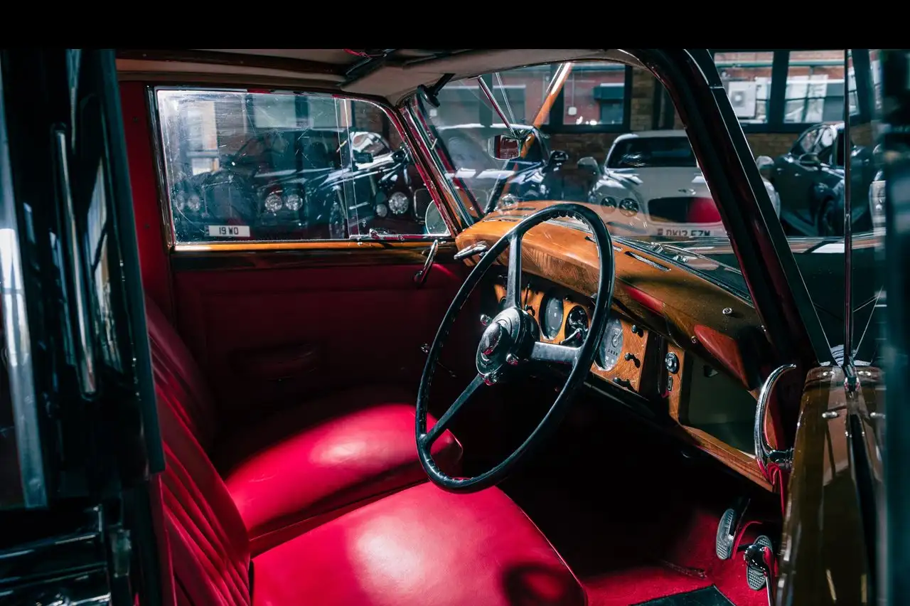 interieur Bentley Mark VI uit 1949