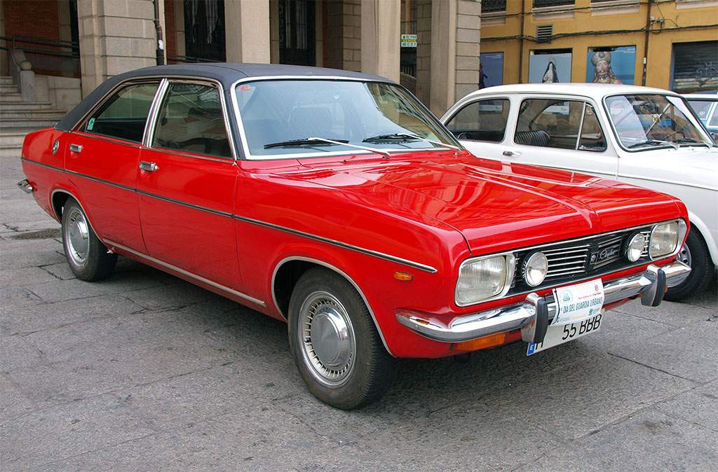simca 1610 voorkant