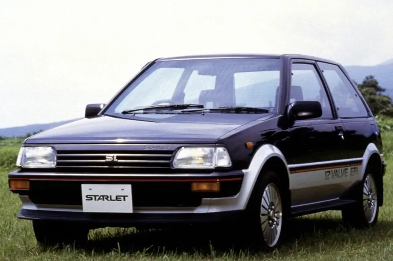 toyota starlet p70 uit 1984 klassiekerweb