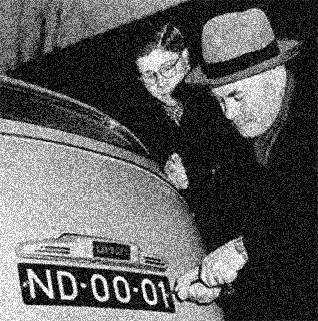 De geschiedenis van het nummerbord