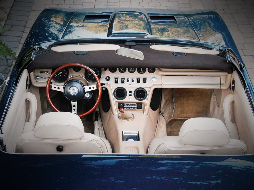maserati ghibli spyder 1970 interieur