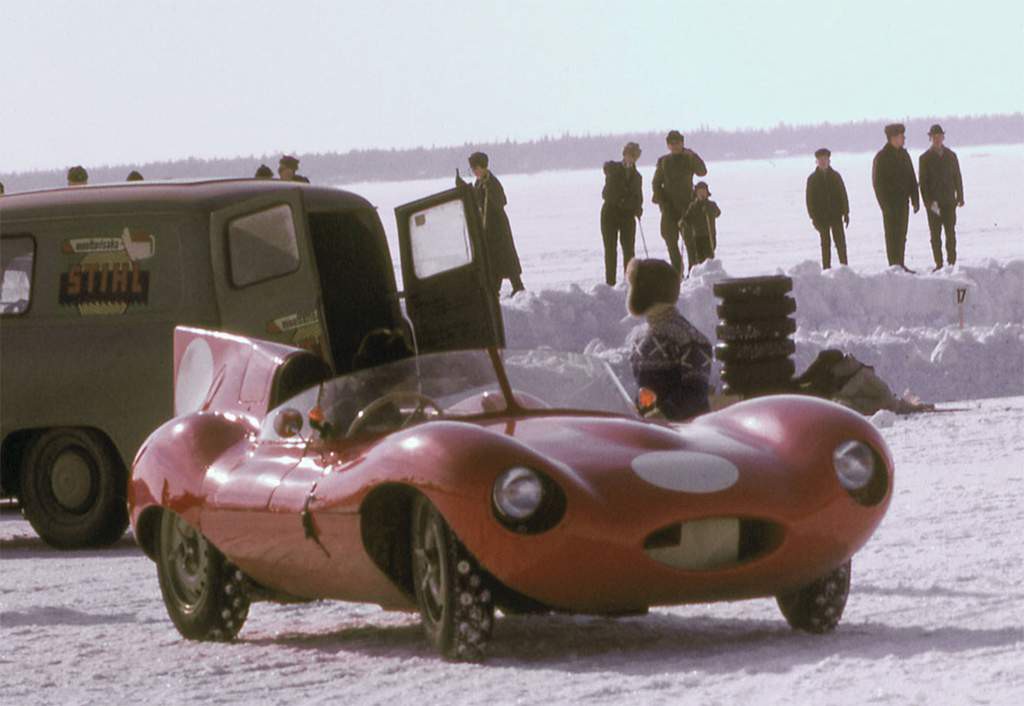 jaguar d-type ijsrace 1963