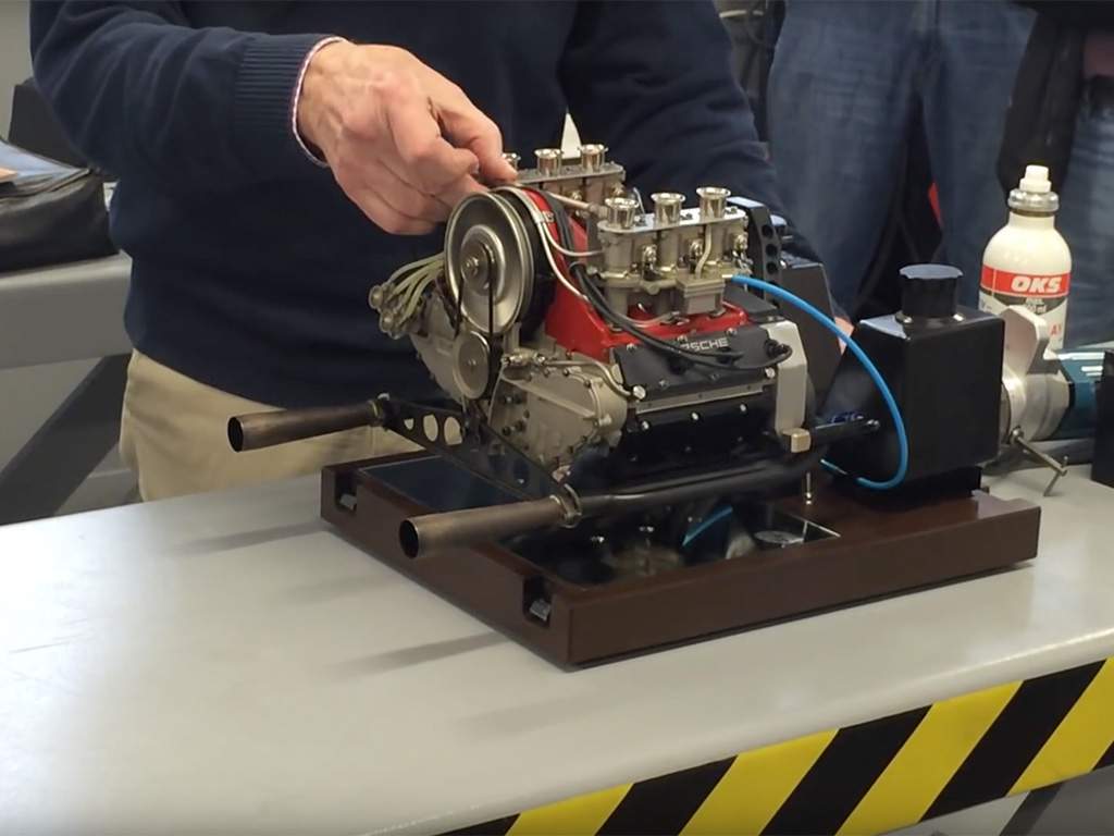 Kleinste werkende Porsche motor