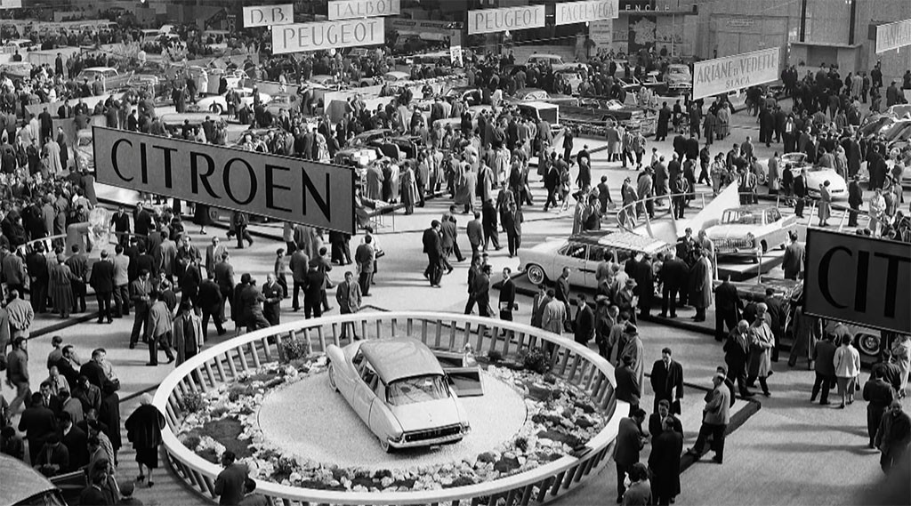 citroen DS autosalon parijs 1955
