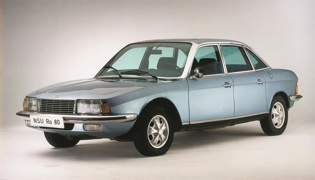 NSU RO 80 auto van het jaar 1968 NSU RO 80 auto van het jaar 1968