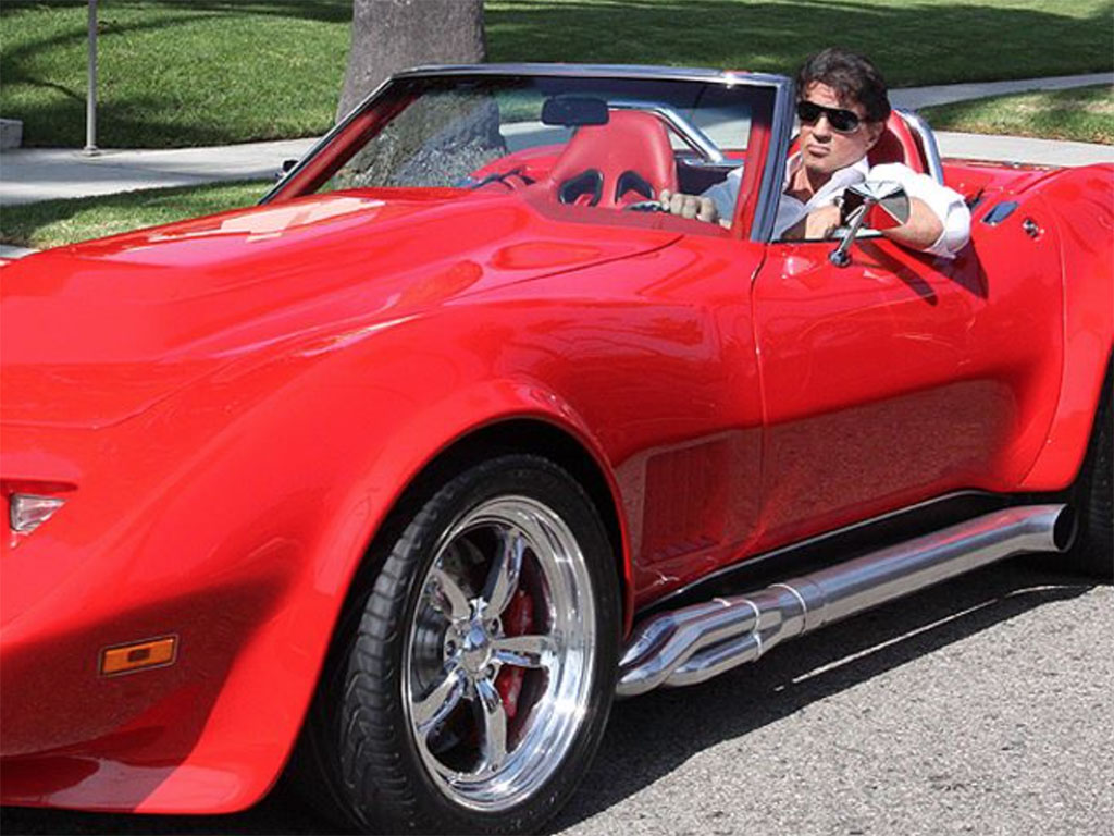 Corvette van Sly, over the top?