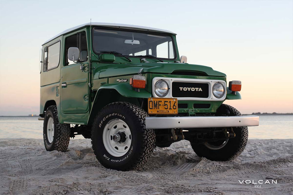 Gerestaureerde Land Cruiser uit 1983
