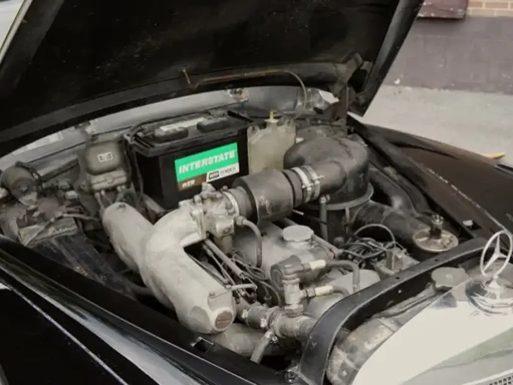 motorblok mercedes benz 300 w186 uit 1965