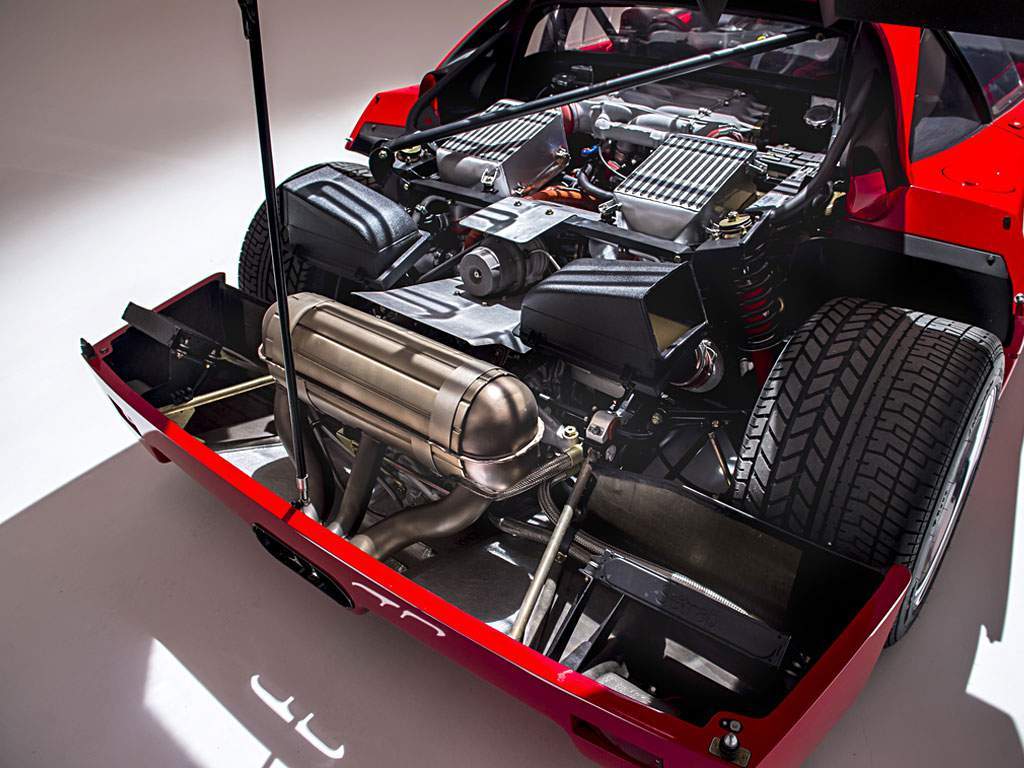 motor Ferrari F40