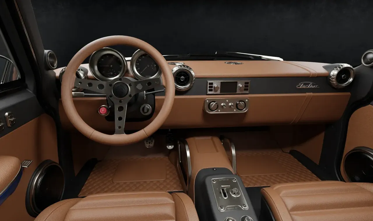 Interieur elektrische Alfa Romeo door Totem
