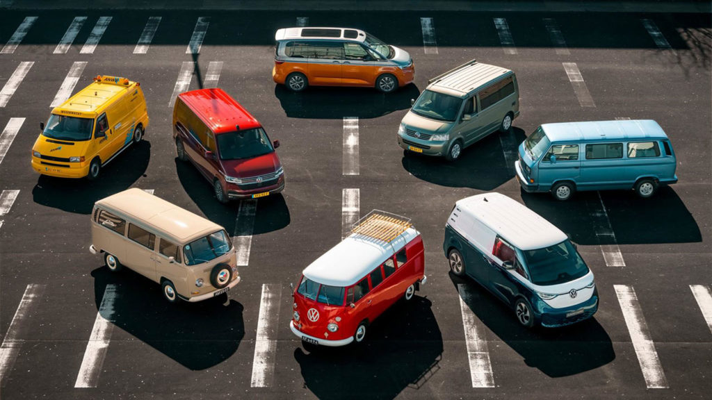 Volkswagen 75 jaar in Nederland Bus to Buzz