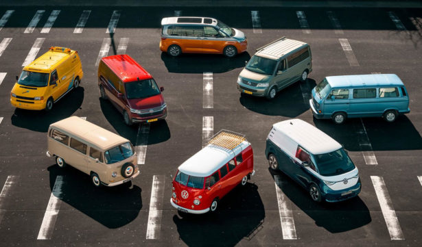 Volkswagen 75 jaar in Nederland Bus to Buzz