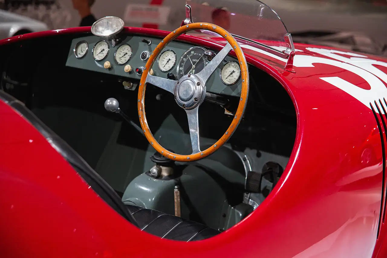 interieur van de Ferrari 125 S