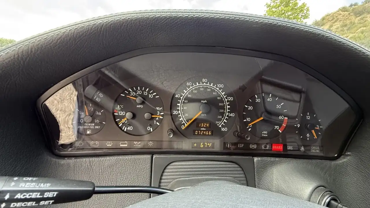 klokken mercedes-benz s600 1997