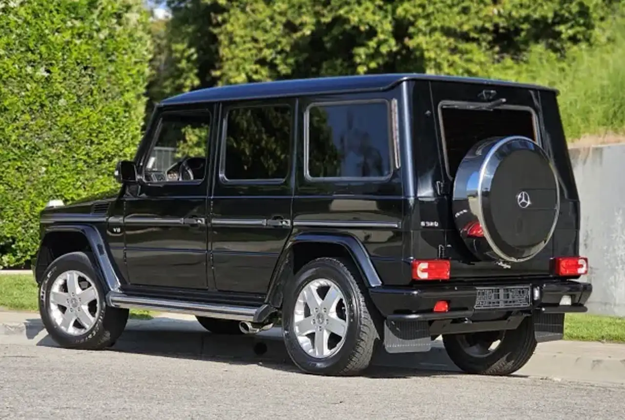 mercedes benz g-klasse w463 achterzijde