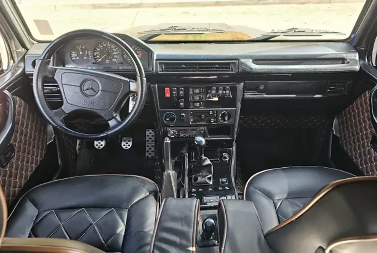 mercedes-benz g-klasse w463 interieur