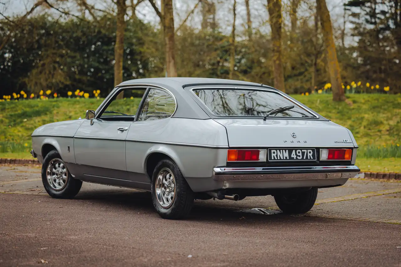 parte posteriore della Ford Capri Mk2